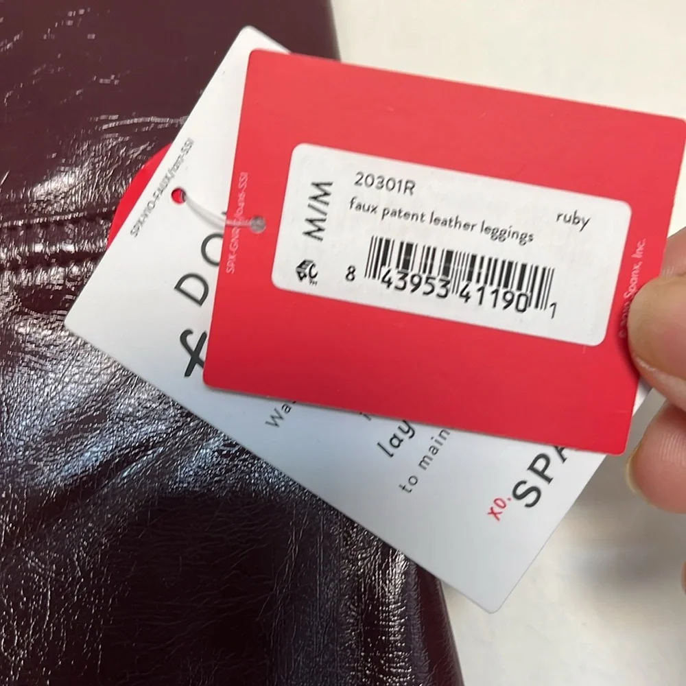 Spanx | Faux patent Leatherr leggings - Picture 6 of 9